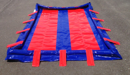 Soft-flexible-foldable, durable and mobile retention area-Bac-tarpaulins: