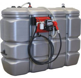 2500L FUEL STORAGE TANK WITH 80L/MIN STATION-Price on request