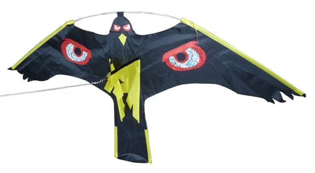 Bird repellent scarer kite - with 4 m rotating mast