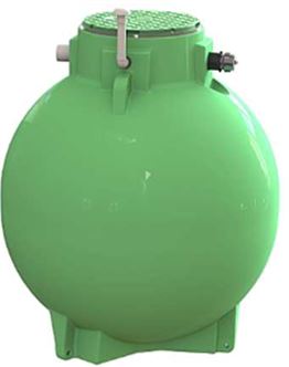 Buried rigid tank for various effluents (eg phyto)-3 m3
